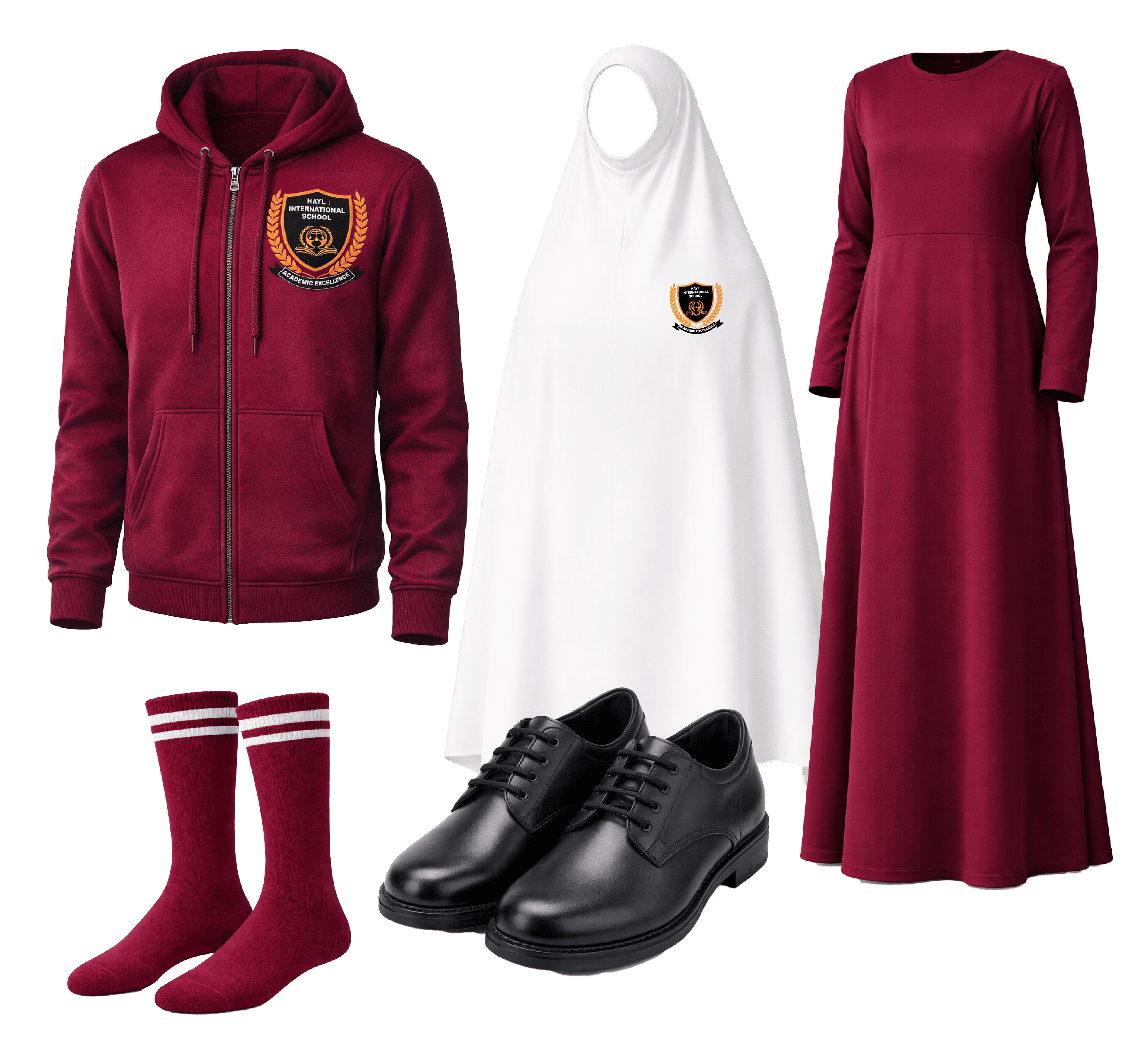 Girls normal uniform set